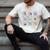 Halloween Ghosts Reading Books Pattern Spooky Kawaii Anime Men's Comfort Colors T-Shirt Ivory
