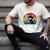 Hang On Let Me Overthink Cat Coffee Retro Introvert Men's Comfort Colors T-Shirt Ivory