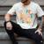 Happy Last Day Of School Groovy Teacher Student Graduation Men's Comfort Colors T-Shirt Ivory