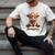 Highland Cow Reading Book Bookworm Men's Comfort Colors T-Shirt Ivory