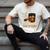 I’Ll Be In The Backyard Cigar Whiskey Dad Bourbon BBQ Summer Men's Comfort Colors T-Shirt Ivory