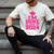 I'm Done Class Of 2024 Pink Girls Women Graduation Men's Comfort Colors T-Shirt Ivory