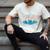 I'm Fine Drowning Thumbs Up Introvert Meme Humor Men's Comfort Colors T-Shirt Ivory