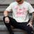 It's My Dad's Birthday Celebration Small Men's Comfort Colors T-Shirt Ivory