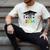 K -12th Grade Hand Prints Space Graduation Class Of 2034 Men's Comfort Colors T-Shirt Ivory