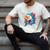 Kawaii Shark Reads Book Reading Library Book Bookworm Men's Comfort Colors T-Shirt Ivory