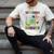 Kids 1st Grade Graduate Dinosaur Trex 1st Grade Graduation Men's Comfort Colors T-Shirt Ivory