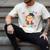 Kids 8th Grade Nailed It Monkey Graduation Men's Comfort Colors T-Shirt Ivory