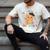 Kids Kindergarten Graduate Cat Graduation Men's Comfort Colors T-Shirt Ivory
