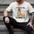 Kids Preschool Graduate Dinosaur Trex Preschool Graduation Men's Comfort Colors T-Shirt Ivory