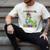 Kids Preschool Graduate T-Rex Dinosaur Preschool Graduation Men's Comfort Colors T-Shirt Ivory