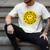 Be Kind Rewind Shirt Retro Nostalgia Sticker 80s 90s Tee Premium Tri-Blend Men's Comfort Colors T-Shirt Ivory