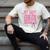 My Last First Day Senior 2026 Coquette Pink Bow Graduation Men's Comfort Colors T-Shirt Ivory
