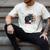Life Is Better With Books Cats & Coffee Librarian Book Lover Men's Comfort Colors T-Shirt Ivory