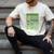 Look At Those Stripes Lawn Mowing Dad Lawn Mower Small Men's Comfort Colors T-Shirt Ivory
