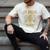 Los Angeles Hotrods Automotive Nostalgia Distressed Men's Comfort Colors T-Shirt Ivory