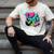 I Love The 70s Retro Cassette Roller Vinyl Disco Nostalgia Premium Tri-Blend Men's Comfort Colors T-Shirt Ivory