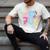 I Love 70's Retro Style Nostalgia Vibe 1970's Party Premium Tri-Blend Men's Comfort Colors T-Shirt Ivory