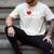 I Love My Step-Dad Heart Family Grandpa StepDad Bonus Dad Men's Comfort Colors T-Shirt Ivory