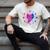 Magic Bi-Pride Book Of Cosmic Energy Men's Comfort Colors T-Shirt Ivory