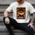 Man Reading Book Black History Month Book Lover Afro Men's Comfort Colors T-Shirt Ivory