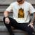 Medieval Cat Sarcastic Queen Lazy King Introvert Kitty Men's Comfort Colors T-Shirt Ivory
