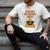 Nacho Average Dad Dad Joke Nacho Chip Men's Comfort Colors T-Shirt Ivory
