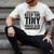 New Dad Est Keep Tiny Human Alive First Time Father's Day Men's Comfort Colors T-Shirt Ivory