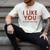 I Like You But Got No Game Introvert Minimalist Joke Men's Comfort Colors T-Shirt Ivory