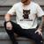 Not A Hugger Tee Angry Cat Sarcastic Cute Introvert Men's Comfort Colors T-Shirt Ivory