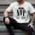 Nurse Practitioner Graduation NP Est 2019 Shirt Men's Comfort Colors T-Shirt Ivory