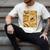 Orange Comic Book Orange Color Graphic Premium Tri-Blend Men's Comfort Colors T-Shirt Ivory
