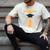 Orange Tabby Cat Graduation Distressed Shirt For Grads For Men Women Girls Kids Men's Comfort Colors T-Shirt Ivory