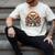 Owl Reading Books Book Library Bookworm Men's Comfort Colors T-Shirt Ivory