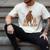 Papa Bear Dad Two Cubs Daddy Bear 2 Kids Father's Day Men's Comfort Colors T-Shirt Ivory
