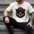 Papa Bear Father's Day Great Dad Joke Men's Comfort Colors T-Shirt Ivory