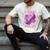 Pastel Goth In Memory Of My Social Life Coffin & Pink Roses Men's Comfort Colors T-Shirt Ivory