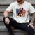 Patriotic German Shepherd Dog Books Baseball American Flag Men's Comfort Colors T-Shirt Ivory