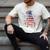 Patriotic Pitbull American Flag 4th Of July Dog Pitbull Dad Men's Comfort Colors T-Shirt Ivory