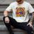 Peace Sign Groovy Vibes Costume Nostalgia Tie Dye Fashion Men's Comfort Colors T-Shirt Ivory