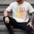 Peace Sign Love Groovy Vibes Costume Nostalgia 1980s Fashion Men's Comfort Colors T-Shirt Ivory