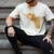 Peking Duck Peeking Chef Graduation Farm Duck Lover Men's Comfort Colors T-Shirt Ivory