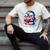 Penguin Reading a Book Animal Men's Comfort Colors T-Shirt Ivory
