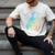 PhD Graduation Dead Inside But i Got My PhD Tie Dye Funny Men's Comfort Colors T-Shirt Ivory