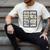 Play Cars On Dad's Back Mom's Back City Map BACK PRINT ONLY Men's Comfort Colors T-Shirt Ivory
