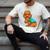 Poodle I Love Dad Tattoo Apparel Dog Dad Dads For Men Women Men's Comfort Colors T-Shirt Ivory