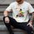 Pre k Graduation 2025 Pre-k Kindergarten Graduate Dinosaur Premium Tri-Blend Men's Comfort Colors T-Shirt Ivory