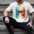 Pregnancy Announcement Dad Level Unlocked New Daddy Father Men's Comfort Colors T-Shirt Ivory