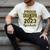 Proud Grandpa Of A 2023 Graduate Graduation Men's Comfort Colors T-Shirt Ivory