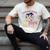 Proud Mom Of a 2024 Graduate Floral Flower Family Graduation Men's Comfort Colors T-Shirt Ivory